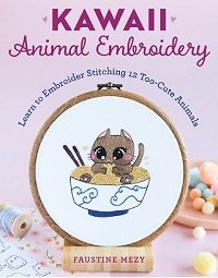 Kawaii Animal Embroidery