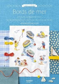 Bords de mer a broder au point de croix