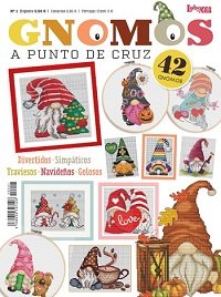 Labores de Ana №12 2023 Gnomos A Punto de Cruz