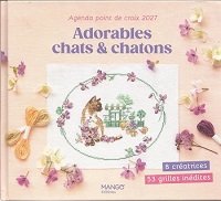 Agenda point de croix 2027 Adorables chats & chatons