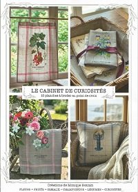 Le Cabinet de Curiosities:10 planches a broder au point de croix