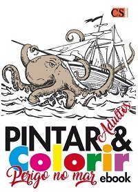 Pintar e Colorir Adultos - Perigo no mar
